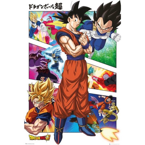 Dragon Ball Super Panels Poster 24 In x 36 In NEW - Picture 1 of 1
